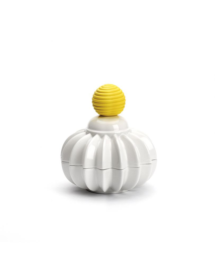 Dottir - Samsurium Twinkle Little Bat, lidded jar White (15201)