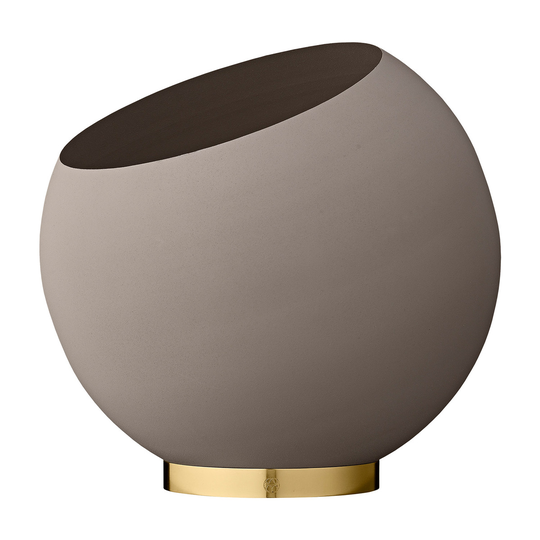 AYTM Globe kukkaruukku, L, taupe