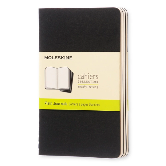Moleskine Cahier Pocket Musta Dotted