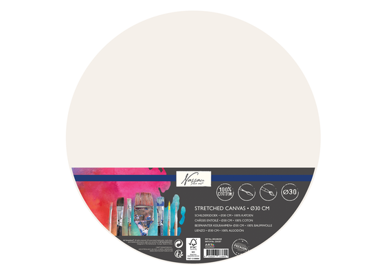 Nassau - Canvas roundØ 30cm - (K-AR1040/GE)