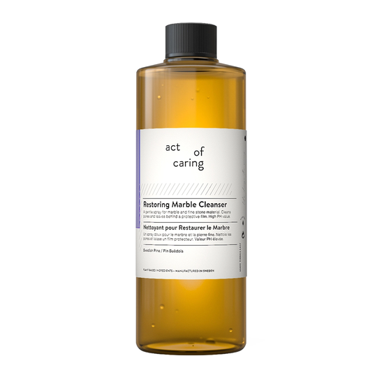 Act of Caring Restoring Marble Cleanser, täyttöpakkaus, 500 ml