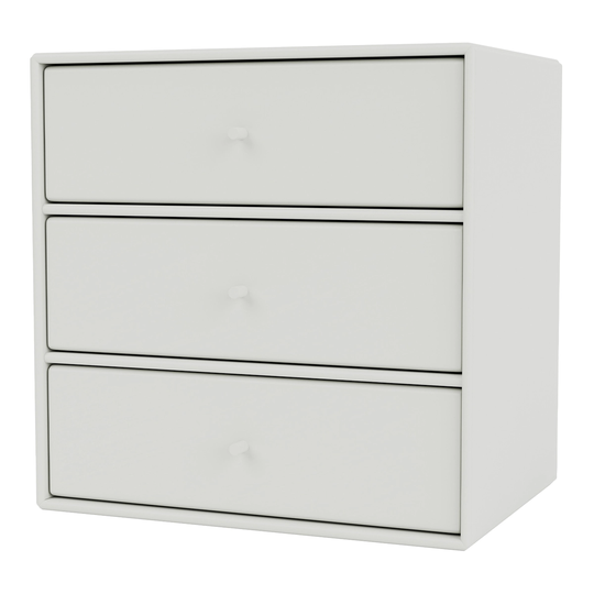 Montana Furniture Montana Mini moduuli 3 vetolaatikolla, 09 Nordic