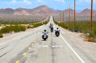 Canvas-taulu | Akustiikkataulu Route 66 USA 355