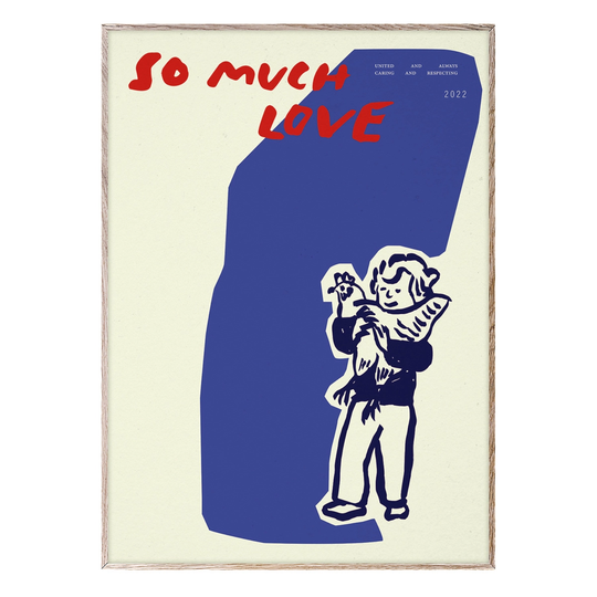 MADO So Much Love Chicken juliste, 30 x 40 cm