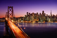 Canvas-taulu | Akustiikkataulu San Francisco California Bay Bridge 190