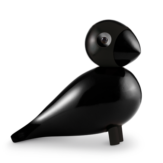 Kay Bojesen - Songbird Ravn large black (39432)
