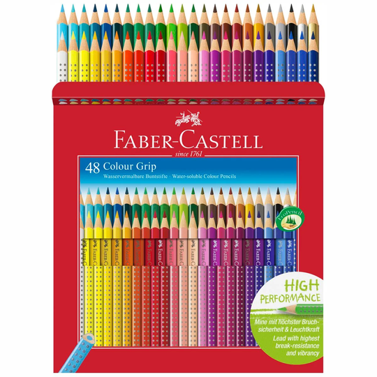 Faber-Castell - Colour Pencils - Cardboard Box - 48 pcs. (112449)