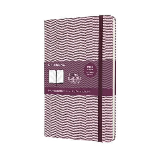 Moleskine Blend Hardcover Large Purple Ruled