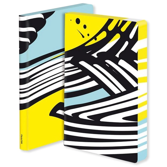 Nuuna Notebook Graphic L - Nouvelle Vague