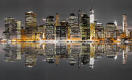 Canvas-taulu | Akustiikkataulu New York City Night 872