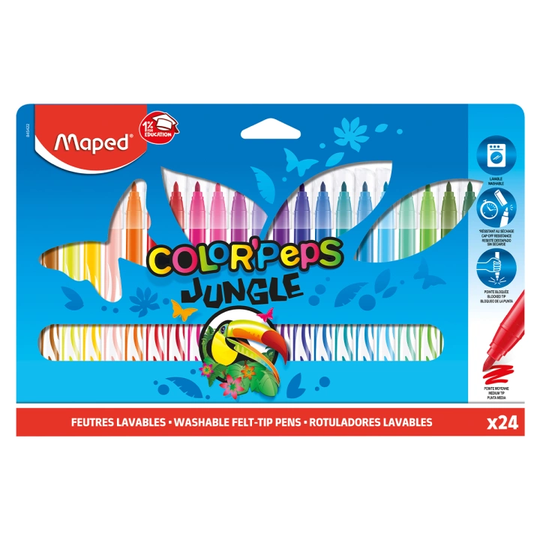 Maped Colorpeps Tussit Jungle 24 kpl