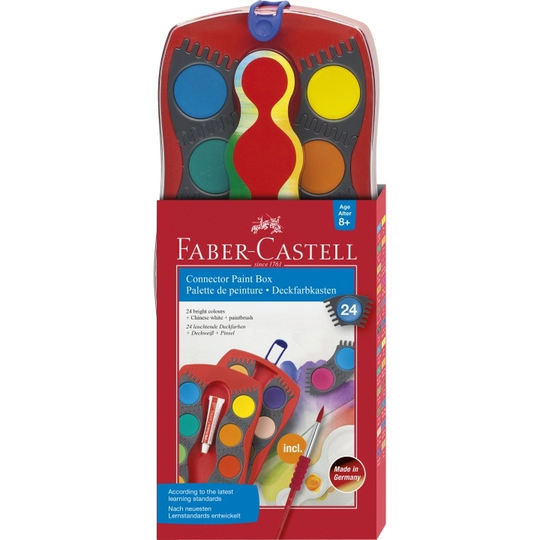 Faber-Castell Connector Akvarelliväri 24-setti