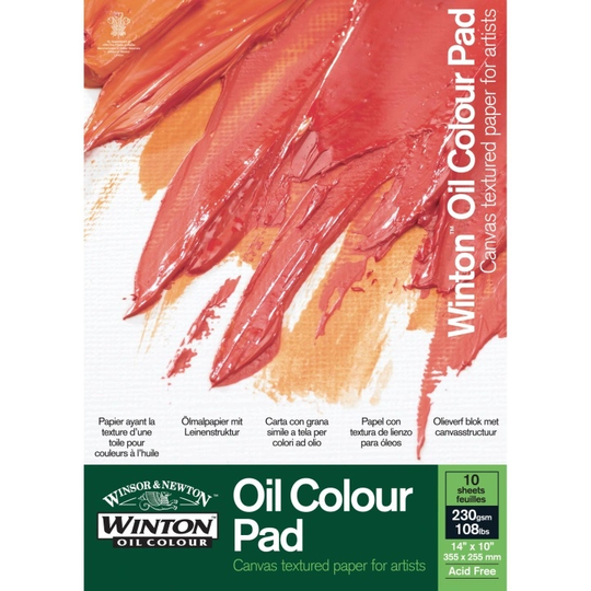 Winsor & Newton Winton Öljyvärimaalauslehtiö 230g A3