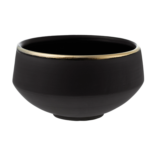 Vaidava Ceramics Eclipse Gold kulho 0,75 L, musta - kulta