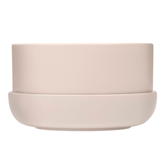 Iittala Nappula ruukku alustalla, 240 x 130 mm, beige