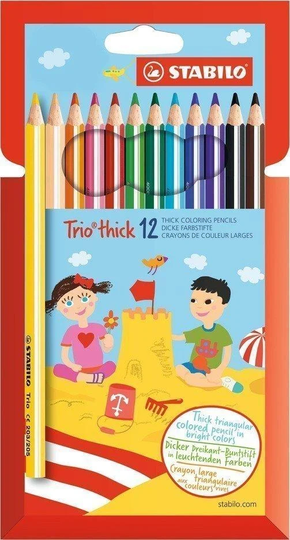Stabilo - Trio thick 12 pc (650-0203)