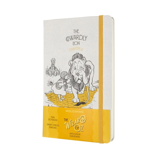 Moleskine Hardcover Large Wizard of Oz - Cowardly Lion