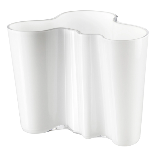 Iittala Aalto maljakko 160 mm, valkoinen