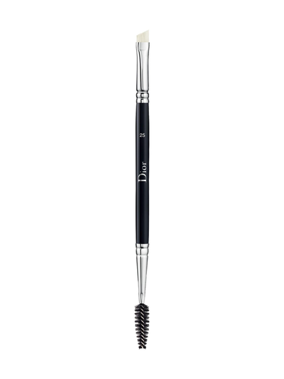 Backstage double-ended brow brush -kulmasivellin