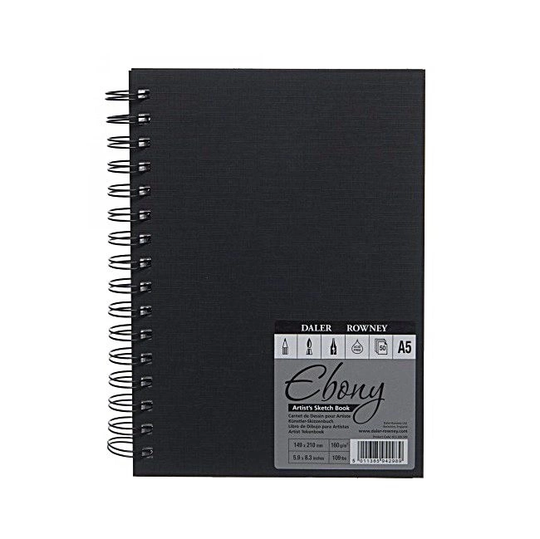 Daler-Rowney Ebony Artist's Sketch Book Kierre A5