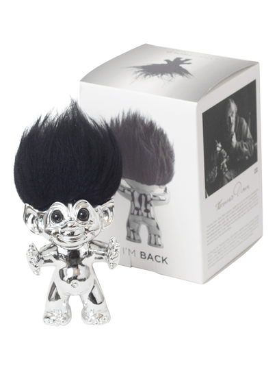 Good Luck Troll - Gjøl Piekko 15 cm. - Chrome