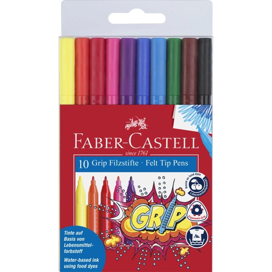 Faber-Castell Tussikynät Grip 10-setti