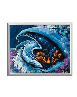 Diamond painting Lohikäärme