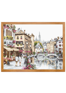 Kirjontapakkaus Taulu Annecy