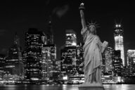 Canvas-taulu | Akustiikkataulu Vapaudenpatsas New York MV 4135