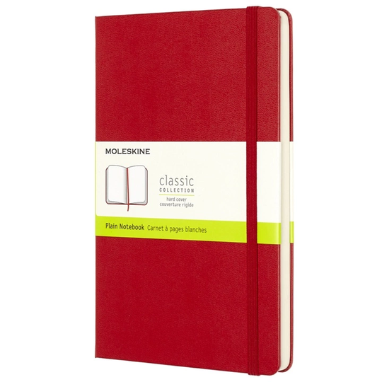 Moleskine Classic Hardcover Large Punainen Dotted