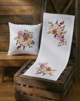 Kirjontapakkaus Tyynynpäällinen Dahlia