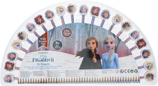 Euromic - Disney Frozen - 20-pack Pencils (017407020)