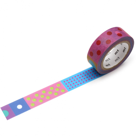 MT Washi-teippi Polka Dot Vivid