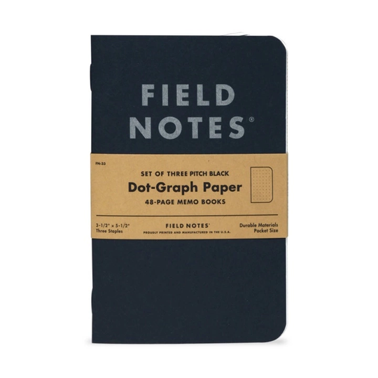 Field Notes Memo Book Dotted 3-pack