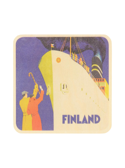 Maailma kutsuu! -lasinalusta