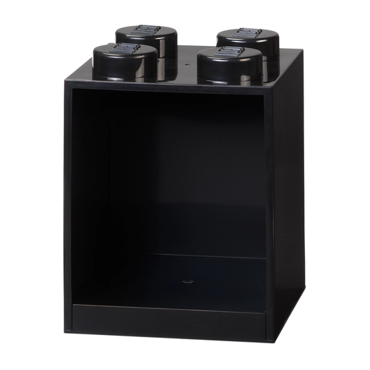 Room Copenhagen Lego Brick Shelf 4 hylly, musta