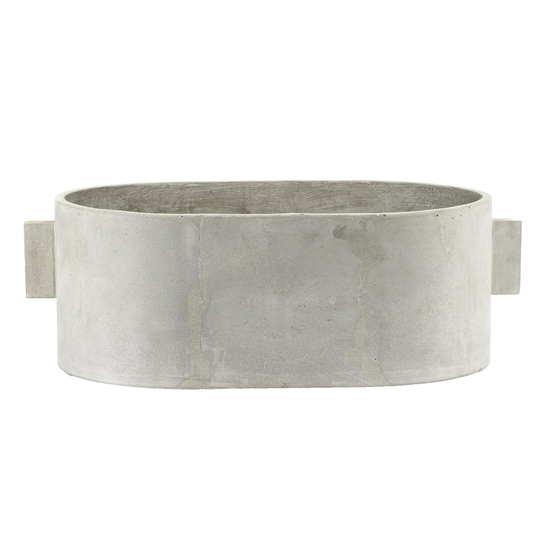 Serax Betoniruukku ovaali, 55 x 36 cm, harmaa