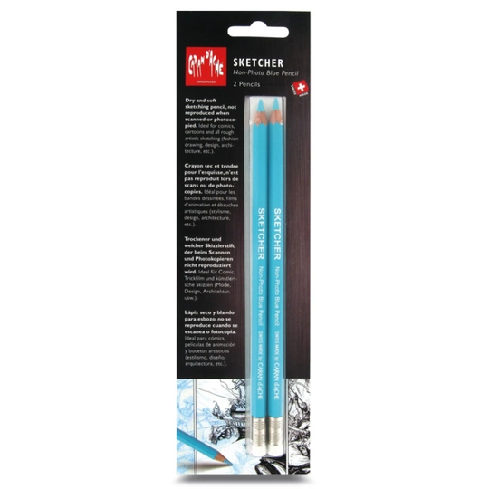 Caran d'Ache Sketcher Non-photo Sininen 2 kpl