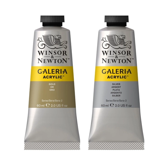 Winsor & Newton Galeria Akryylimaali Metallic 60 ml Gold 283