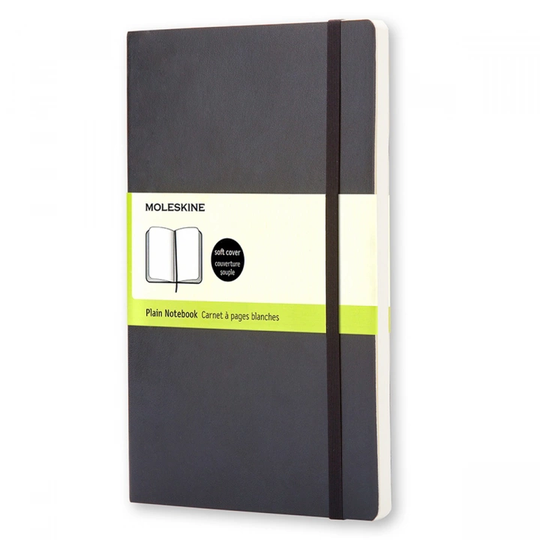 Moleskine Classic Soft Cover Large Musta Dotted
