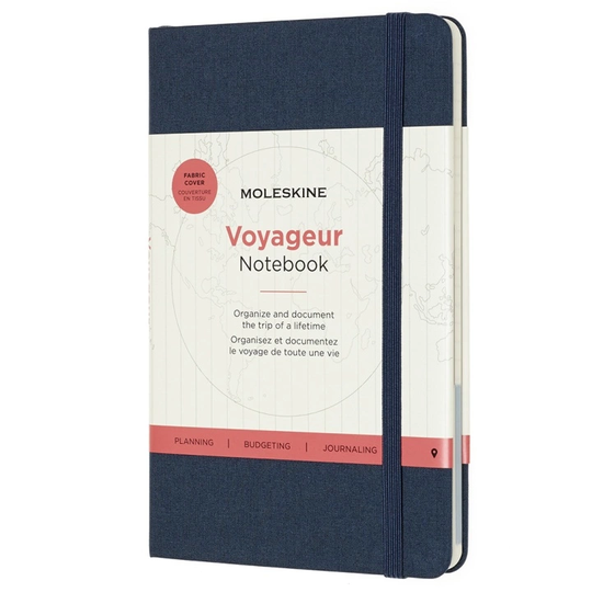 Moleskine Voyageur Traveller Ocean Blue