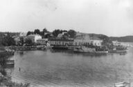 Canvas-taulu | Akustiikkataulu Naantalin Vanhakaupunki 1920-luku O.W Sorthan/Naantalin museo MV 3853
