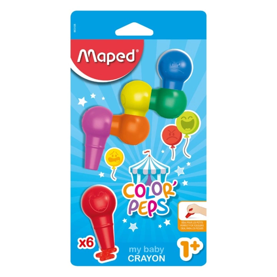 Maped Color Peps Vauva väriliidut 6-setti