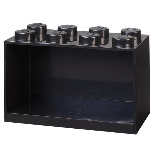 Room Copenhagen Lego Brick Shelf 8 hylly, musta