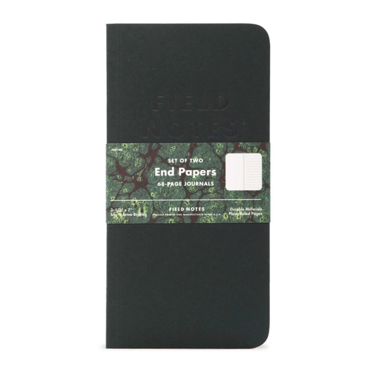 Field Notes End Papers 2 kpl