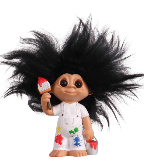 Good Luck Troll - Malarz 9 cm