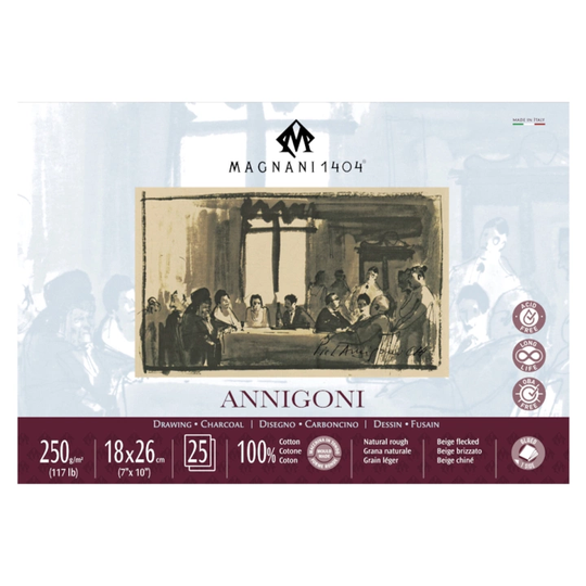 Magnani Annigoni 250g 18x26cm 25 Sheets