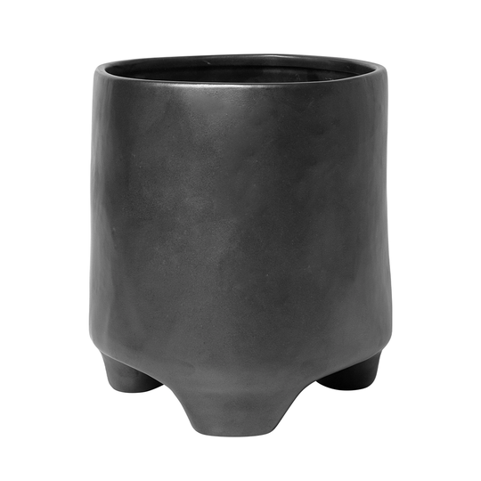 ferm LIVING Esca ruukku, pieni, 17 cm, musta