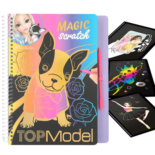 TOPModel - Magic-Scratch Book - ( 0412410 )
