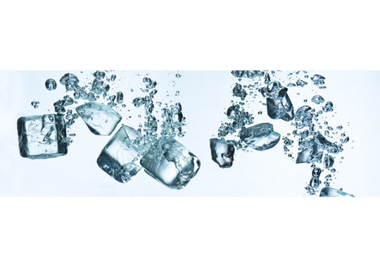 Keittiön välitila Ice cubes 180x60 cm